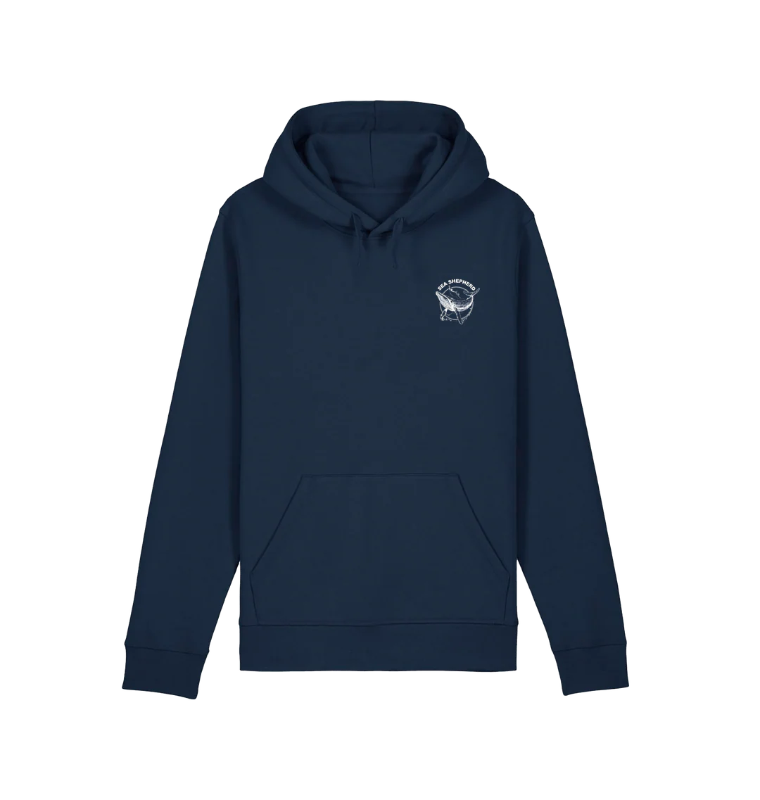 Sea Shepherd Whale Logo Unisex Hoodie - Image 5