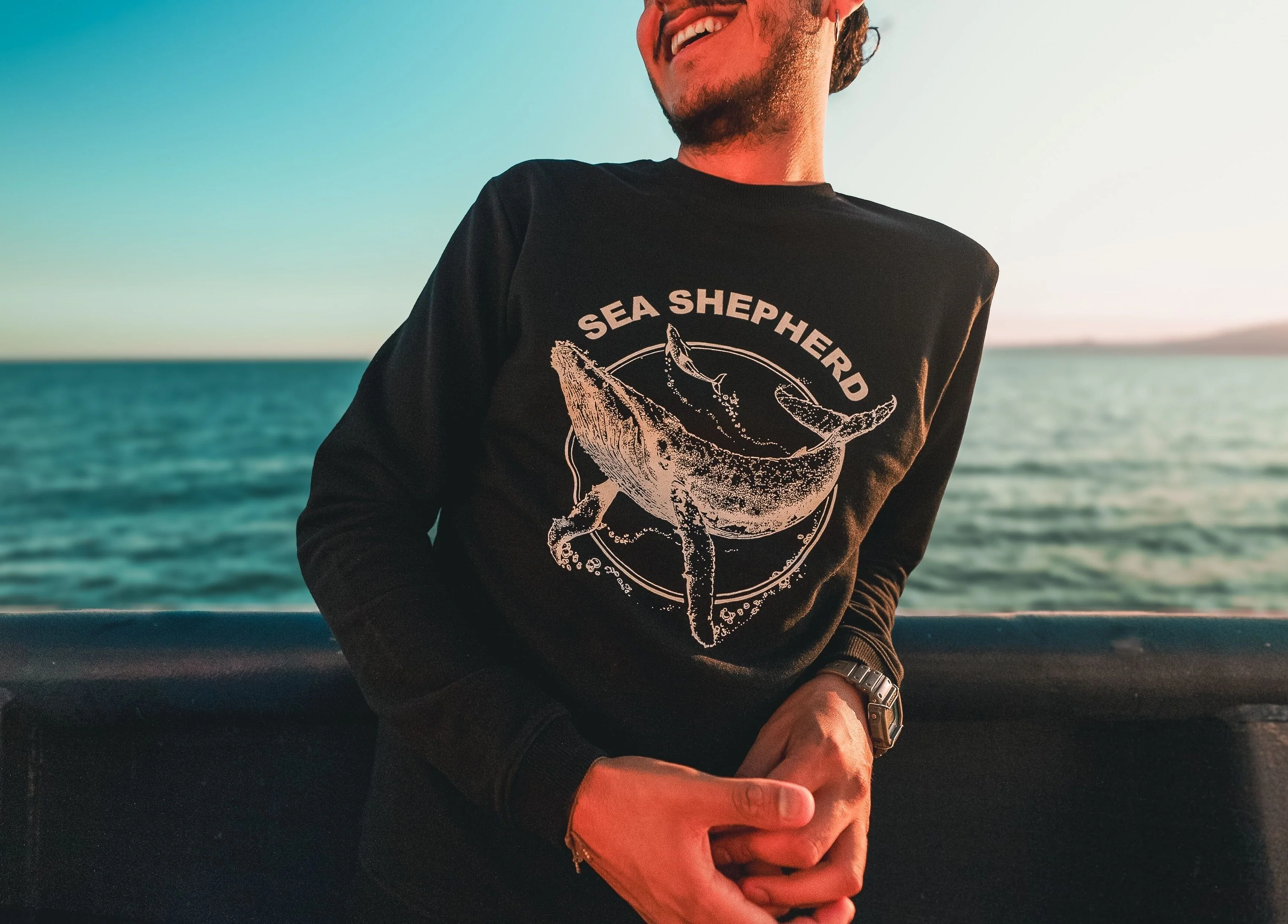 Sea Shepherd Whale Sweatshirt