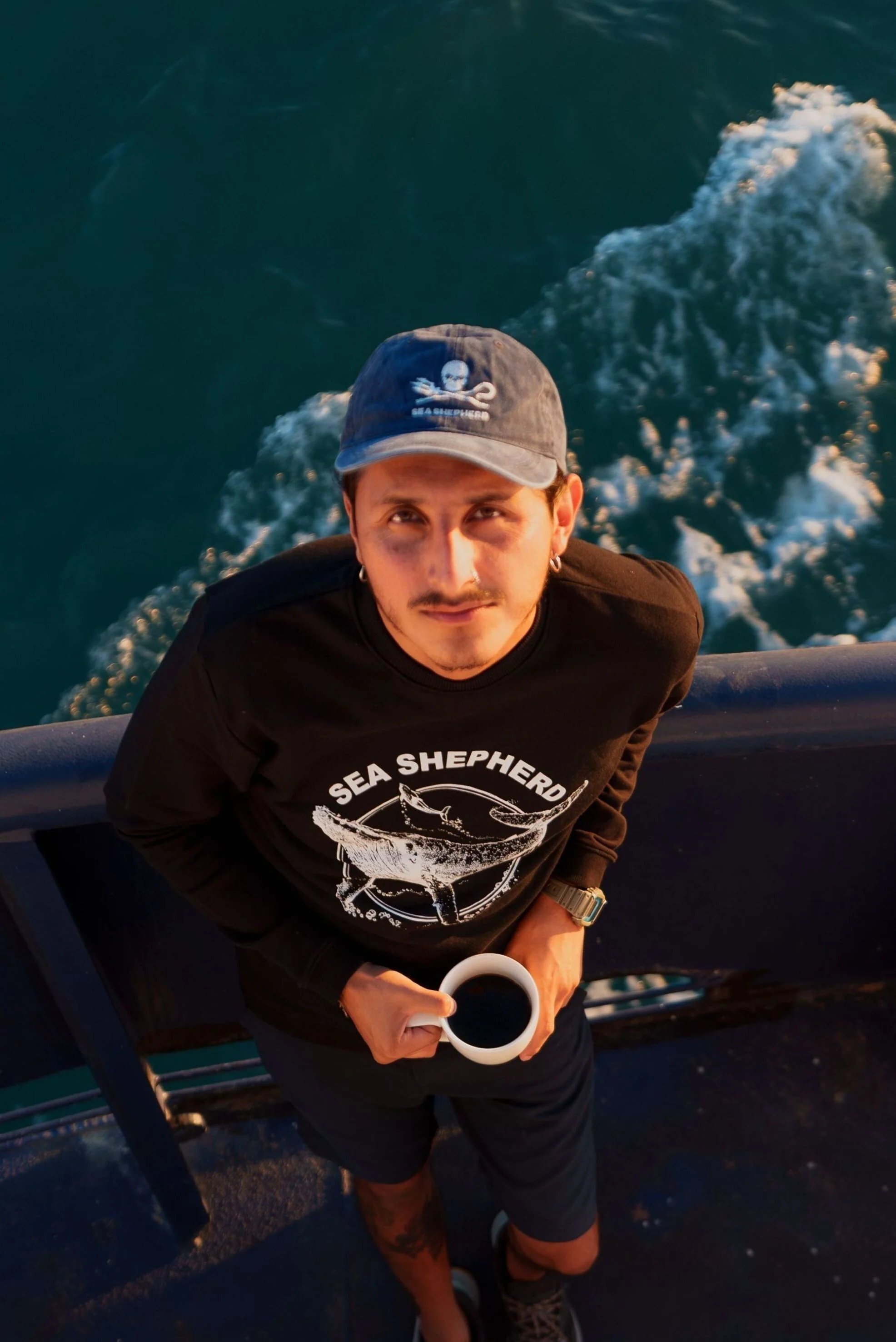 Sea Shepherd Whale Sweatshirt - Image 2