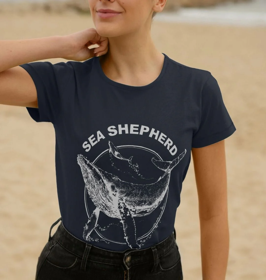 Sea Shepherd Woman's Whale T-shirt - Image 2