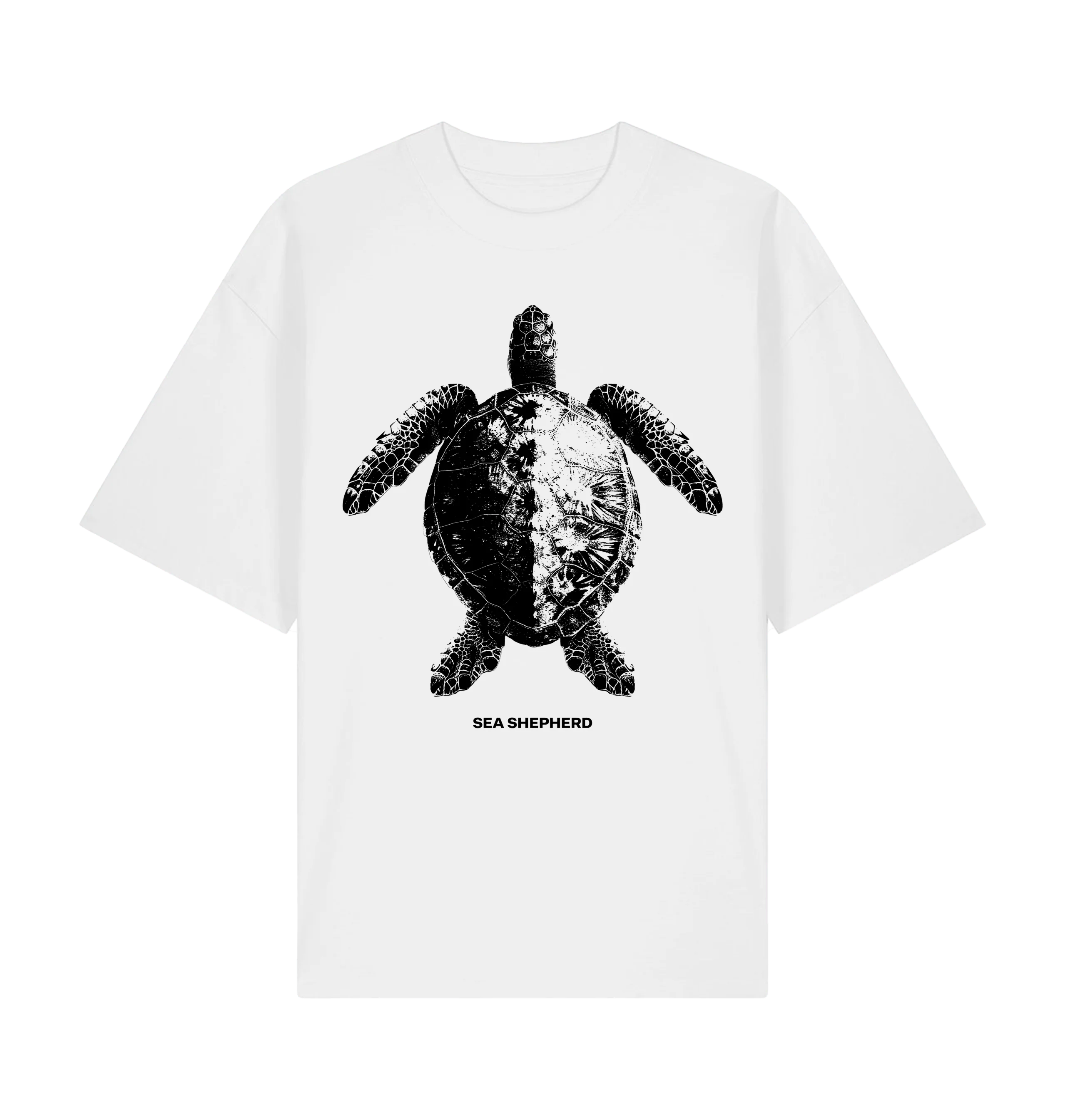 Sea Turtle Oversized T-shirt - Image 3