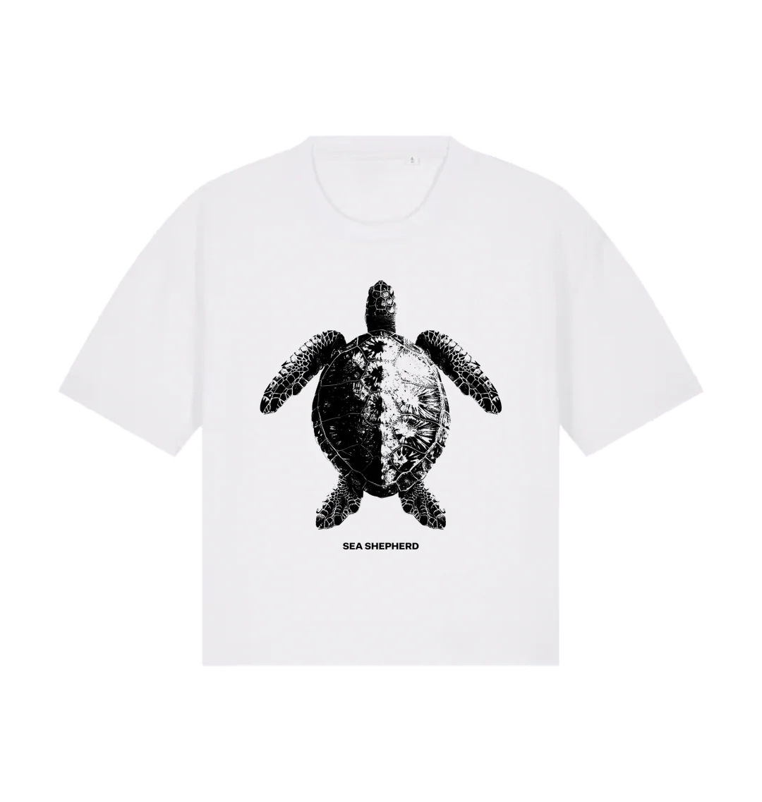 Sea Turtle Women's Oversized T-Shirt - Image 3