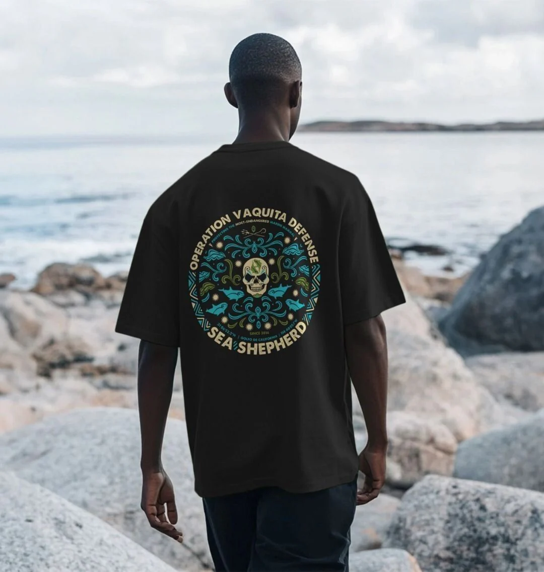 Vaquita Defence Back Print Oversized T-shirt