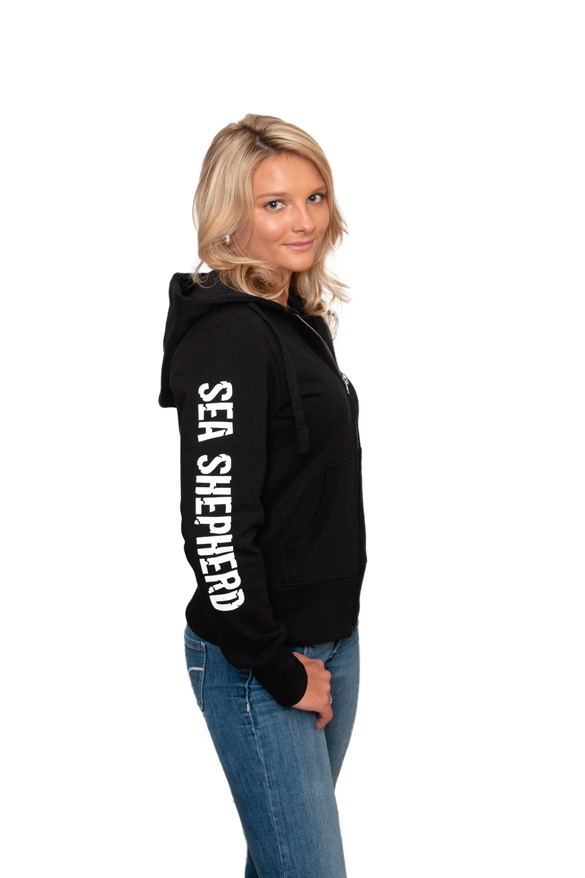 Women's Jolly Roger Premium Fit Sweatjacket - Image 3