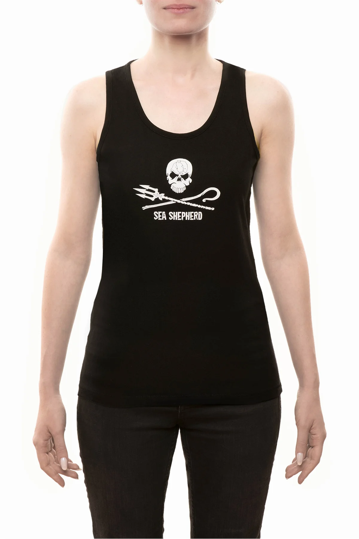 Women's Sea Shepherd Premium Fit Tank Top - Image 2